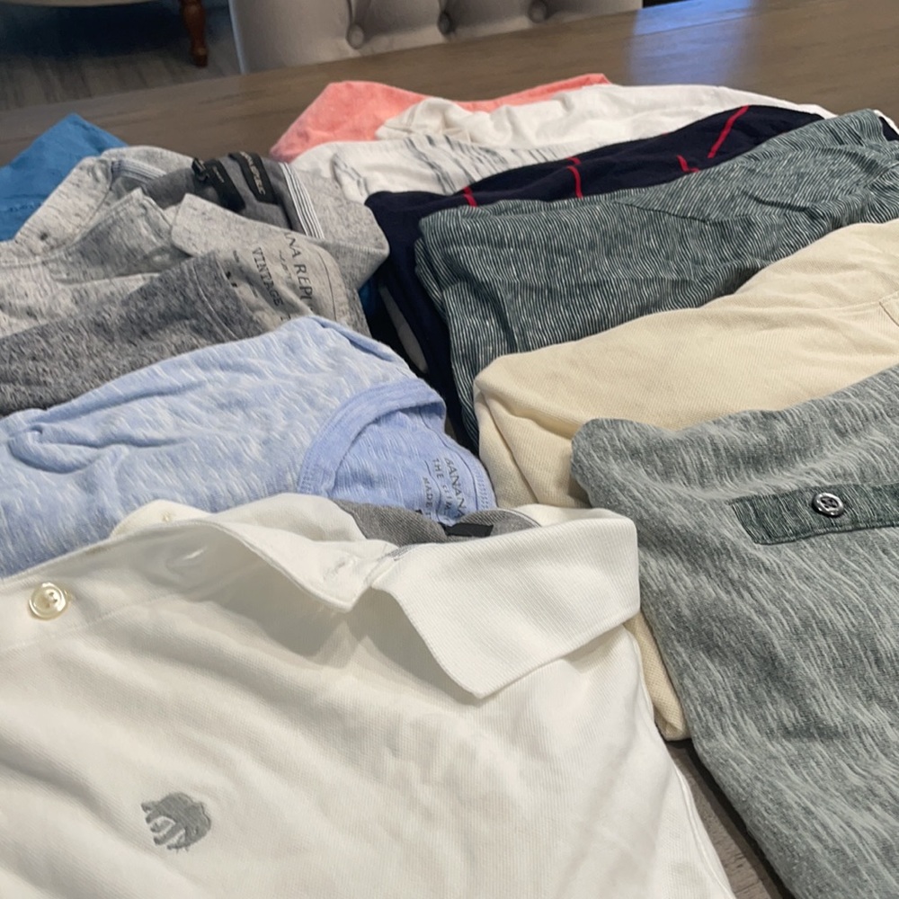 Banana Republic LOT of (11) tops, size M - Picture 3 of 3